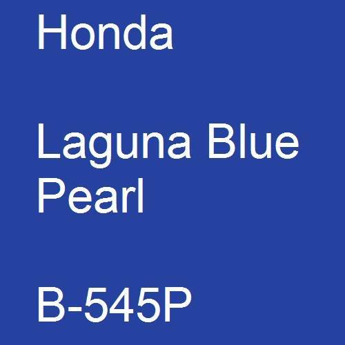 Honda, Laguna Blue Pearl, B-545P.